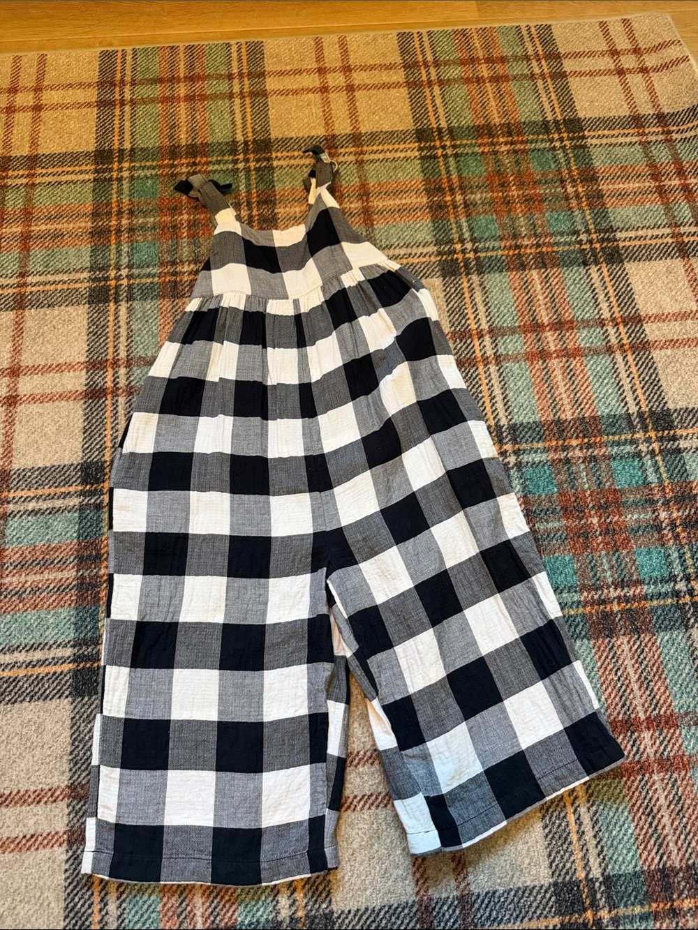 Stem 100% Organic Cotton Buffalo Plaid Jumper